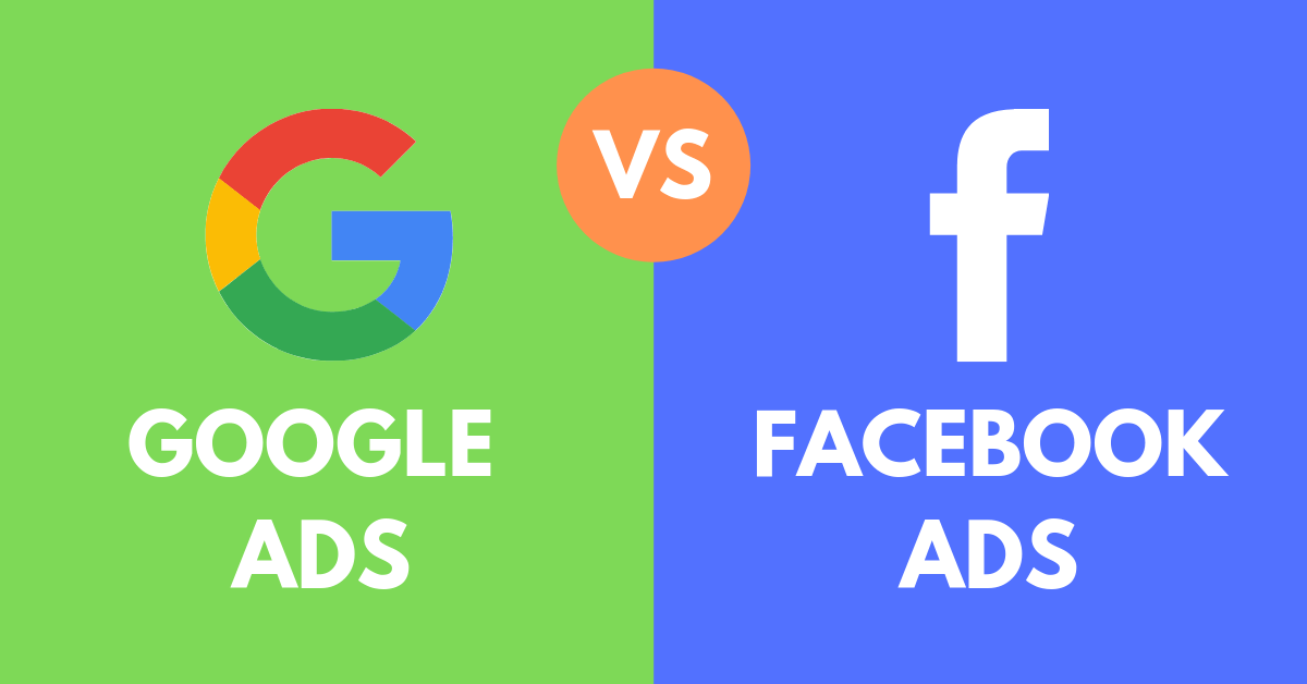 face ads vs google ads